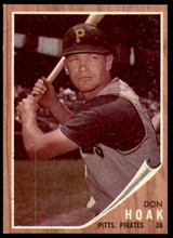 1962 Topps #95 Don Hoak Ex-Mint ID: 227382 1962 Topps #95 Don Hoak Ex-Mint ID: 227382