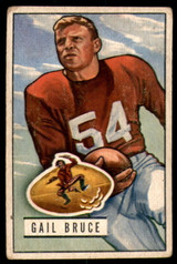 1951 Bowman #104 Gail Bruce G-VG 1951 Bowman #104 Gail Bruce G-VG