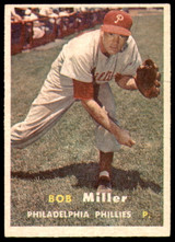 1957 Topps #46 Bob Miller Excellent+  ID: 228674