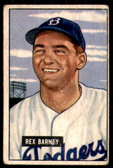 1951 Bowman #153 Rex Barney G-VG 1951 Bowman #153 Rex Barney G-VG