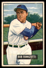 1951 Bowman #247 Bob Ramazzotti G-VG RC Rookie ID: 227163 1951 Bowman #247 Bob Ramazzotti G-VG RC Rookie ID: 227163