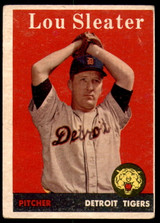 1958 Topps #46 Lou Sleater UER Excellent  ID: 238986