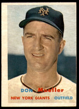 1957 Topps #148 Don Mueller Excellent  ID: 240560