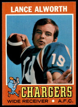 1971 Topps # 10 Lance Alworth Ex-Mint  ID: 225717