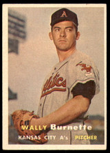1957 Topps #13 Wally Burnette Excellent+ RC Rookie  ID: 223185