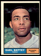 1961 Topps #315 Earl Battey Near Mint 1961 Topps #315 Earl Battey Near Mint