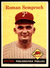 1958 Topps #474 Ray Semproch Very Good RC Rookie ID: 229618 1958 Topps #474 Ray Semproch Very Good RC Rookie ID: 229618