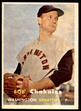 1957 Topps #261 Bob Chakales Ex-Mint  ID: 211191