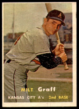 1957 Topps #369 Milt Graff Ex-Mint RC Rookie  ID: 211195