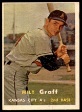 1957 Topps #369 Milt Graff Ex-Mint RC Rookie ID: 211195 1957 Topps #369 Milt Graff Ex-Mint RC Rookie ID: 211195