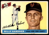 1955 Topps #27 Billy Gardner Very Good RC Rookie  ID: 214547