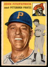 1954 Topps #213 John Fitzpatrick CO Very Good RC Rookie ID: 237599 1954 Topps #213 John Fitzpatrick CO Very Good RC Rookie ID: 237599