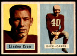 1957 Topps #91 Lindon Crow DP Excellent+ 