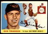 1955 Topps #64 Gus Triandos Very Good RC Rookie ID: 219952 1955 Topps #64 Gus Triandos Very Good RC Rookie ID: 219952