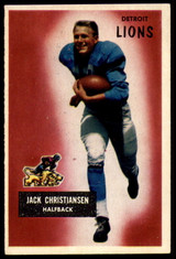 1955 Bowman #28 Jack Christiansen Very Good ID: 243765 1955 Bowman #28 Jack Christiansen Very Good ID: 243765