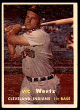 1957 Topps #78 Vic Wertz Very Good  ID: 240476