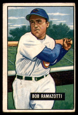 1951 Bowman #247 Bob Ramazzotti Good RC Rookie  ID: 227165