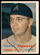 1957 Topps #142 Charlie Thompson Excellent+ 