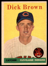 1958 Topps #456 Dick Brown Excellent+ RC Rookie ID: 228204 1958 Topps #456 Dick Brown Excellent+ RC Rookie ID: 228204