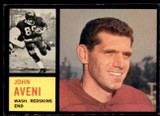 1962 Topps #171 John Aveni Excellent+ SP  ID: 242035