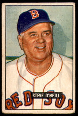 1951 Bowman #201 Steve O'Neill MG G-VG RC Rookie  ID: 226947