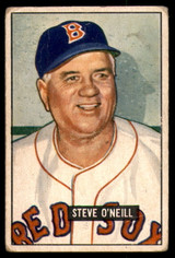 1951 Bowman #201 Steve O'Neill MG G-VG RC Rookie  ID: 226949