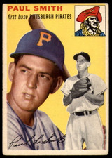 1954 Topps #11 Paul Smith Very Good RC Rookie  ID: 237473