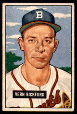 1951 Bowman #42 Vern Bickford G-VG 