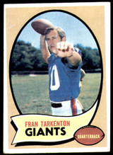 1970 Topps # 80 Fran Tarkenton Very Good 1970 Topps # 80 Fran Tarkenton Very Good