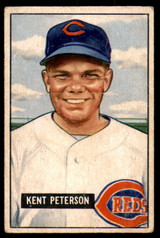 1951 Bowman #215 Kent Peterson G-VG ID: 226983 1951 Bowman #215 Kent Peterson G-VG ID: 226983