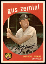 1959 Topps #409 Gus Zernial Excellent+  ID: 230829