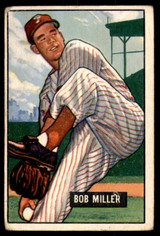 1951 Bowman #220 Bob Miller G-VG ID: 226998 1951 Bowman #220 Bob Miller G-VG ID: 226998