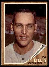 1962 Topps #74 Bob Lillis Excellent+ ID: 234942 1962 Topps #74 Bob Lillis Excellent+ ID: 234942