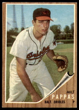 1962 Topps #75 Milt Pappas Excellent+  ID: 234943