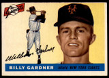 1955 Topps #27 Billy Gardner Very Good RC Rookie  ID: 215750