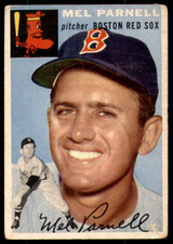 1954 Topps #40 Mel Parnell Good  ID: 228300