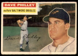 1956 Topps #222 Dave Philley Very Good  ID: 220622