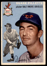 1954 Topps #107 Duane Pillette Very Good  ID: 237525