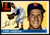 1955 Topps #128 Ted Lepcio VG-EX 