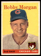 1958 Topps #144 Bobby Morgan Excellent+ ID: 239071 1958 Topps #144 Bobby Morgan Excellent+ ID: 239071