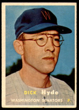1957 Topps #403 Dick Hyde Excellent+ RC Rookie ID: 221154 1957 Topps #403 Dick Hyde Excellent+ RC Rookie ID: 221154