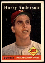 1958 Topps #171 Harry Anderson UER Excellent+  ID: 239092