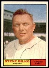 1961 Topps #184 Steve Bilko Ex-Mint 1961 Topps #184 Steve Bilko Ex-Mint