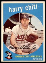 1959 Topps #79 Harry Chiti Ex-Mint ID: 229871 1959 Topps #79 Harry Chiti Ex-Mint ID: 229871