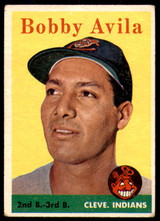 1958 Topps #276 Bobby Avila Excellent ID: 229381 1958 Topps #276 Bobby Avila Excellent ID: 229381