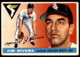1955 Topps #58 Jim Rivera UER Very Good  ID: 219924