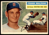 1956 Topps #304 Frank Malzone Very Good  ID: 237097