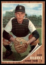 1962 Topps #87 Mike Roarke Ex-Mint  ID: 227374