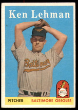 1958 Topps #141 Ken Lehman Excellent ID: 229168 1958 Topps #141 Ken Lehman Excellent ID: 229168