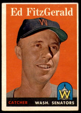 1958 Topps #236 Ed Fitz Gerald Excellent 